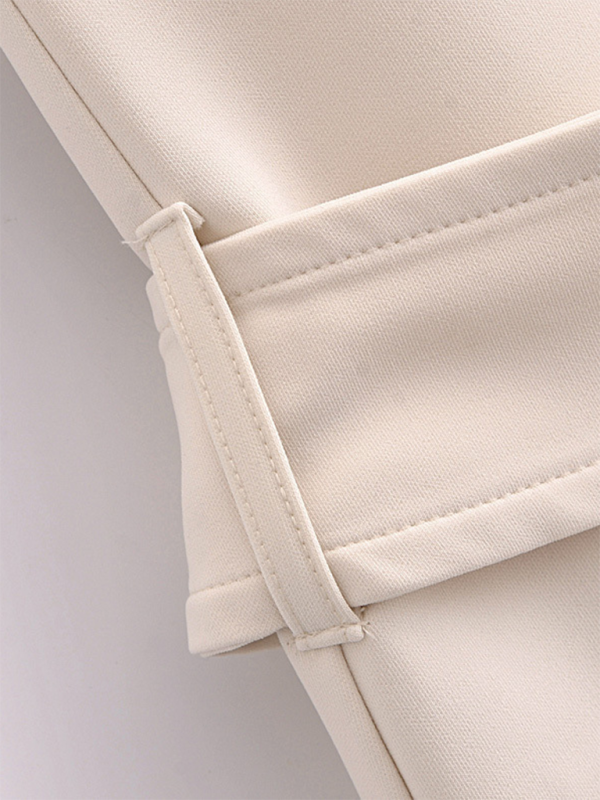 Katnis Belted Fitted Casual Dress