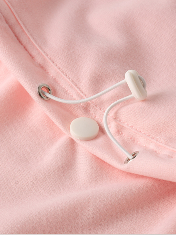 Iyla New Arrival Big pocket Hooded Star Casual Sweatshirt