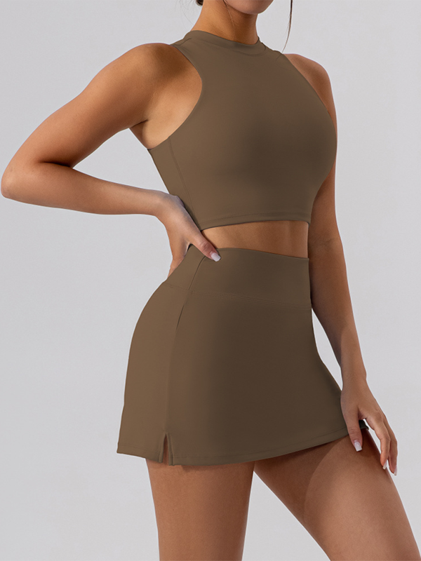 Avayah Hip Skirt Suit Vest Slim Fit Sports Casual Suit