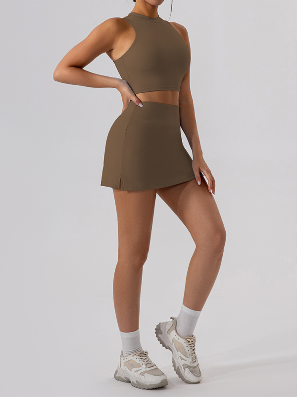 Avayah Hip Skirt Suit Vest Slim Fit Sports Casual Suit