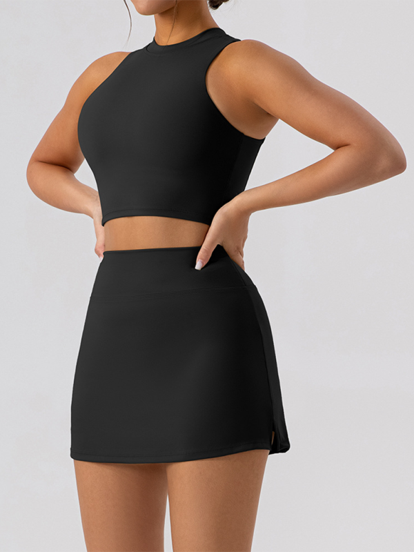 Avayah Hip Skirt Suit Vest Slim Fit Sports Casual Suit