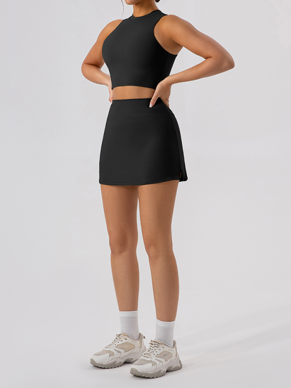 Avayah Hip Skirt Suit Vest Slim Fit Sports Casual Suit