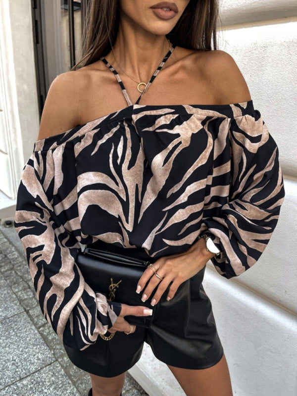Seren New Halter Neck Long Sleeve Top