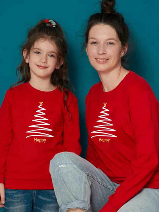 Helena Christmas Clothes For Women And Children's Sweatshirts