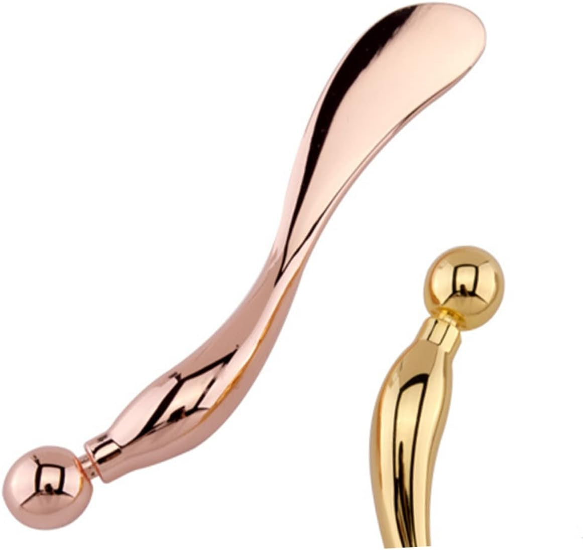 Metal Scoop Eye Spoon for Eye Massage Zinc Alloy Makeup Spoon Skincare Tools Gua Sha Facial Tools