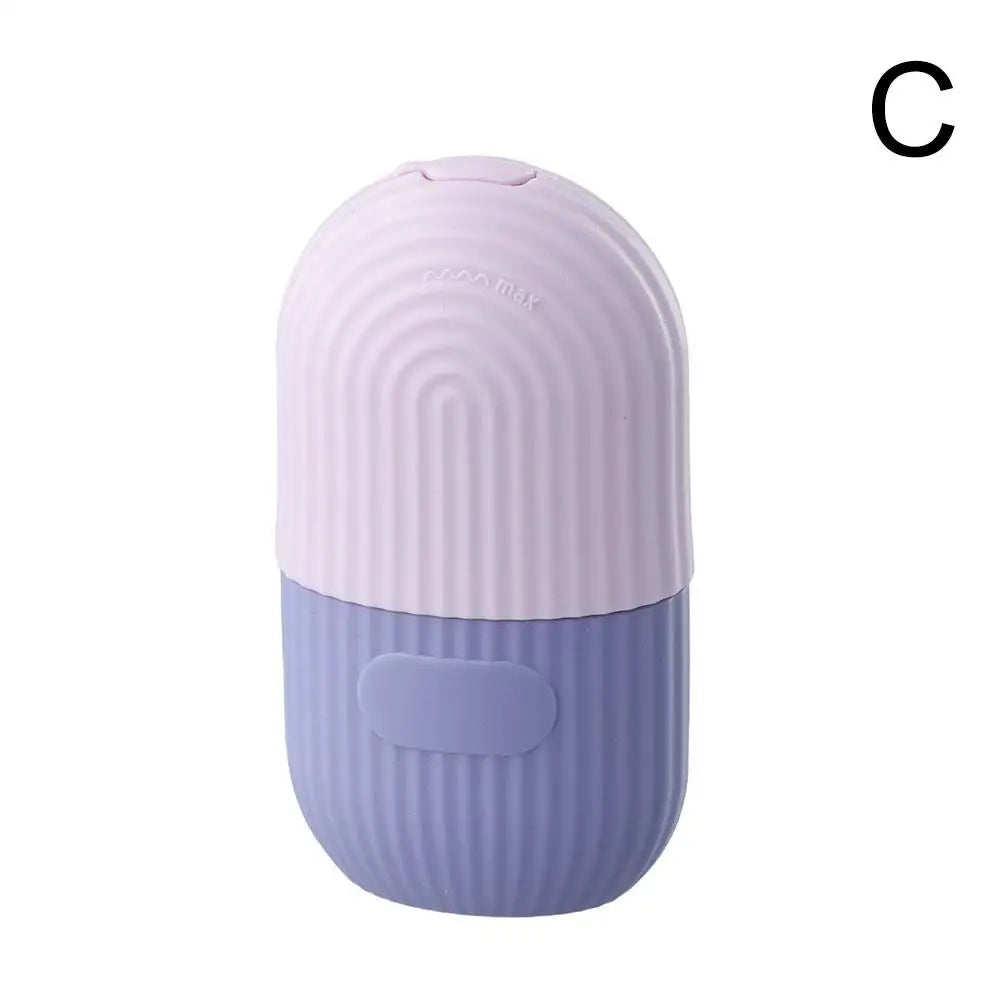 Silicone Ice Mold for Face Beauty Facial Ice Cube Mold Ice Roller for Face and Eye Icing Gua Sha Face Massage Skin Care Tool