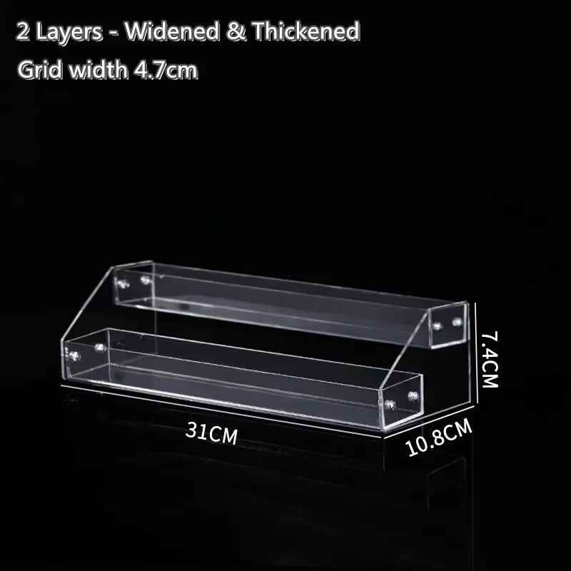 Transparent Acrylic Perfume Display Rack Multi-Layer Nail Polish Storage Rack Ladder Desktop Toy Display Rack Shop Display Tool