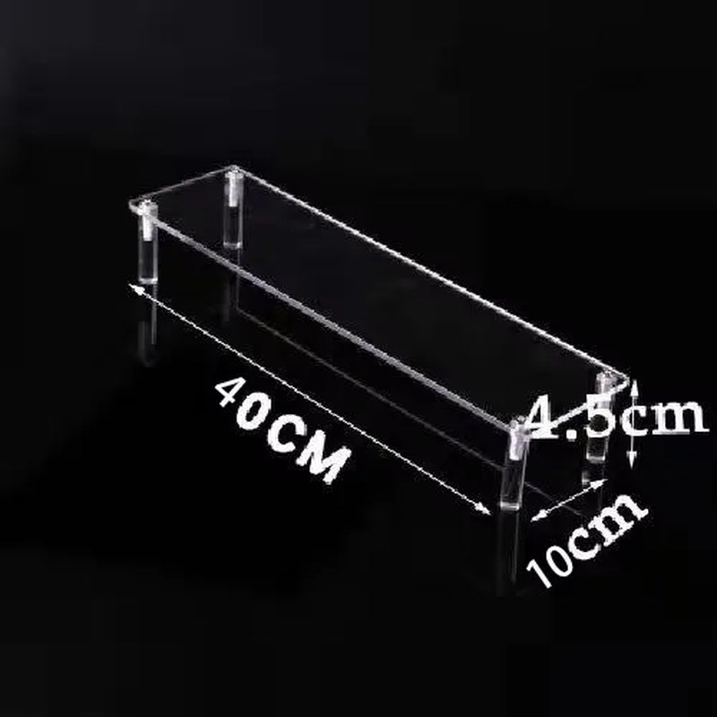 20-50Cm Acrylic Riser Display Riser Shelf for Figures Display Stand Display Cupcake Perfume Organizer Cologne Makeup Collection