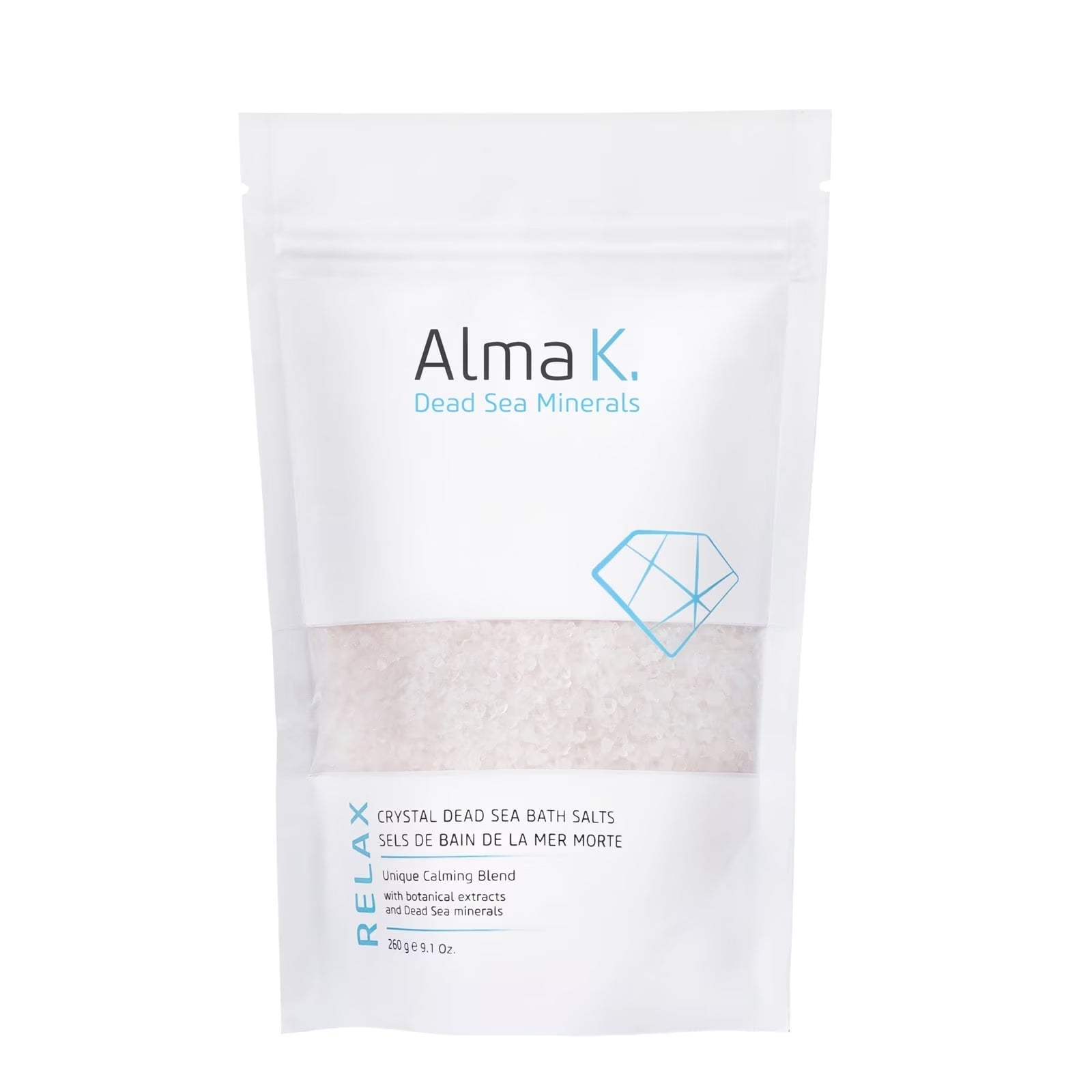 Crystal Dead Sea Bath Salts, Bath Soak, 9.1 Oz