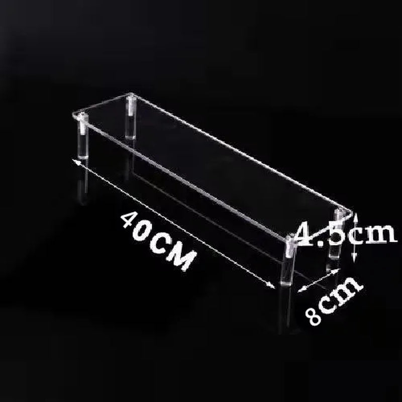 20-50Cm Acrylic Riser Display Riser Shelf for Figures Display Stand Display Cupcake Perfume Organizer Cologne Makeup Collection