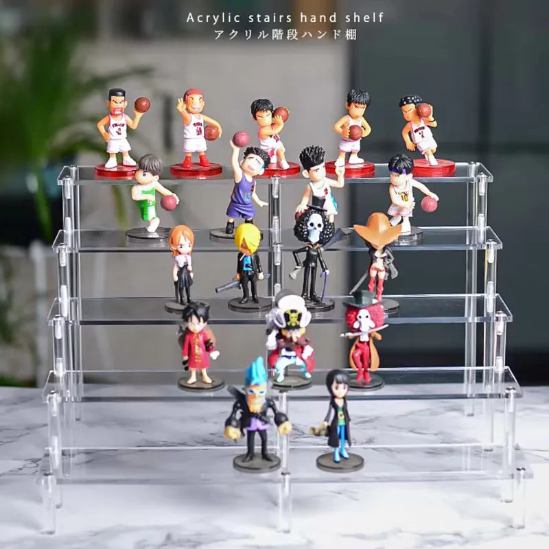 20-50Cm Acrylic Riser Display Riser Shelf for Figures Display Stand Display Cupcake Perfume Organizer Cologne Makeup Collection
