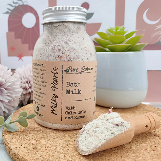 Oatmeal and Coconut Milk Bath Salts, Relaxing Foot Soak, Organic Skin Care, Soaking Salts