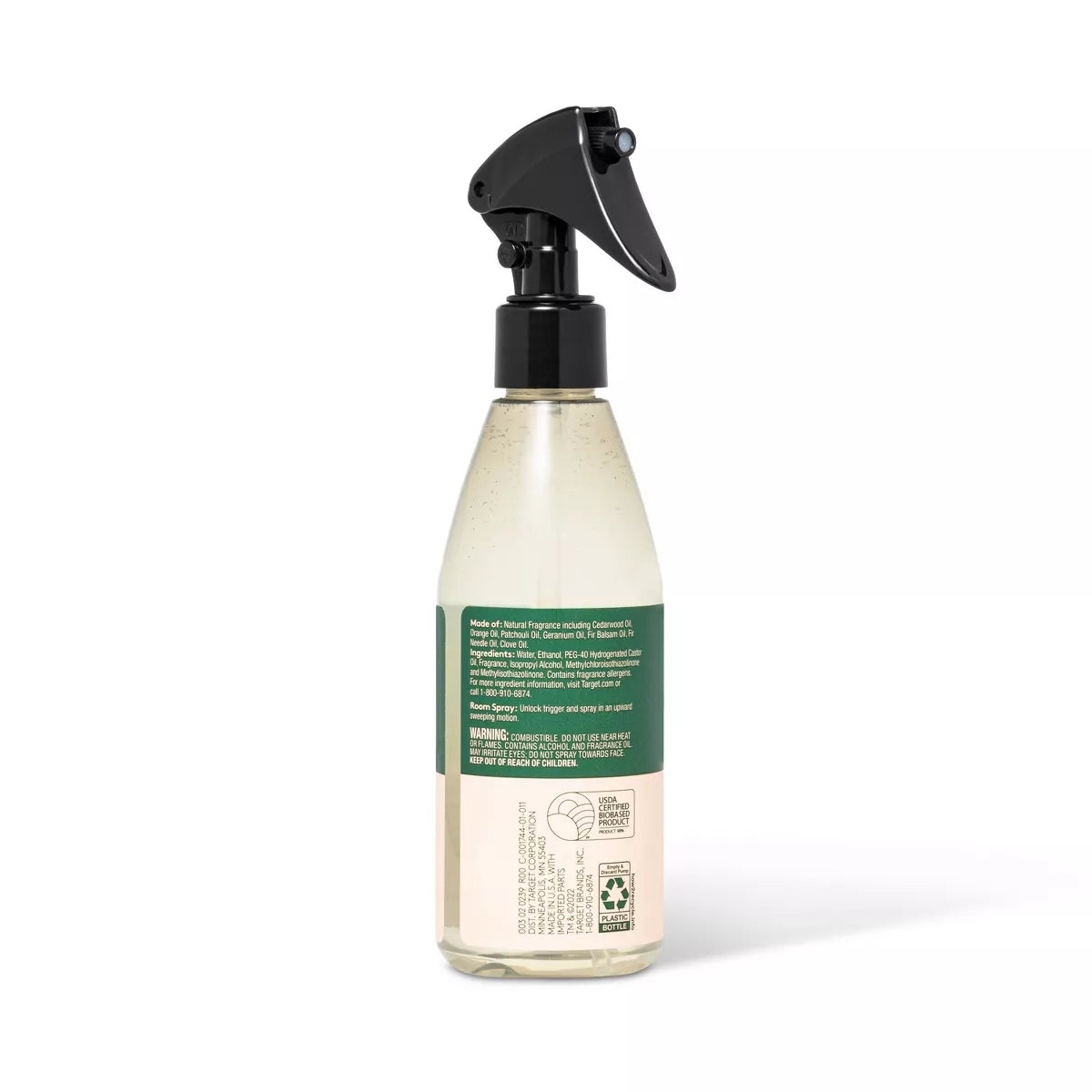 Air Care Fragrance Room Spray - Cedar & Balsam - 8 Fl Oz - Everspring™