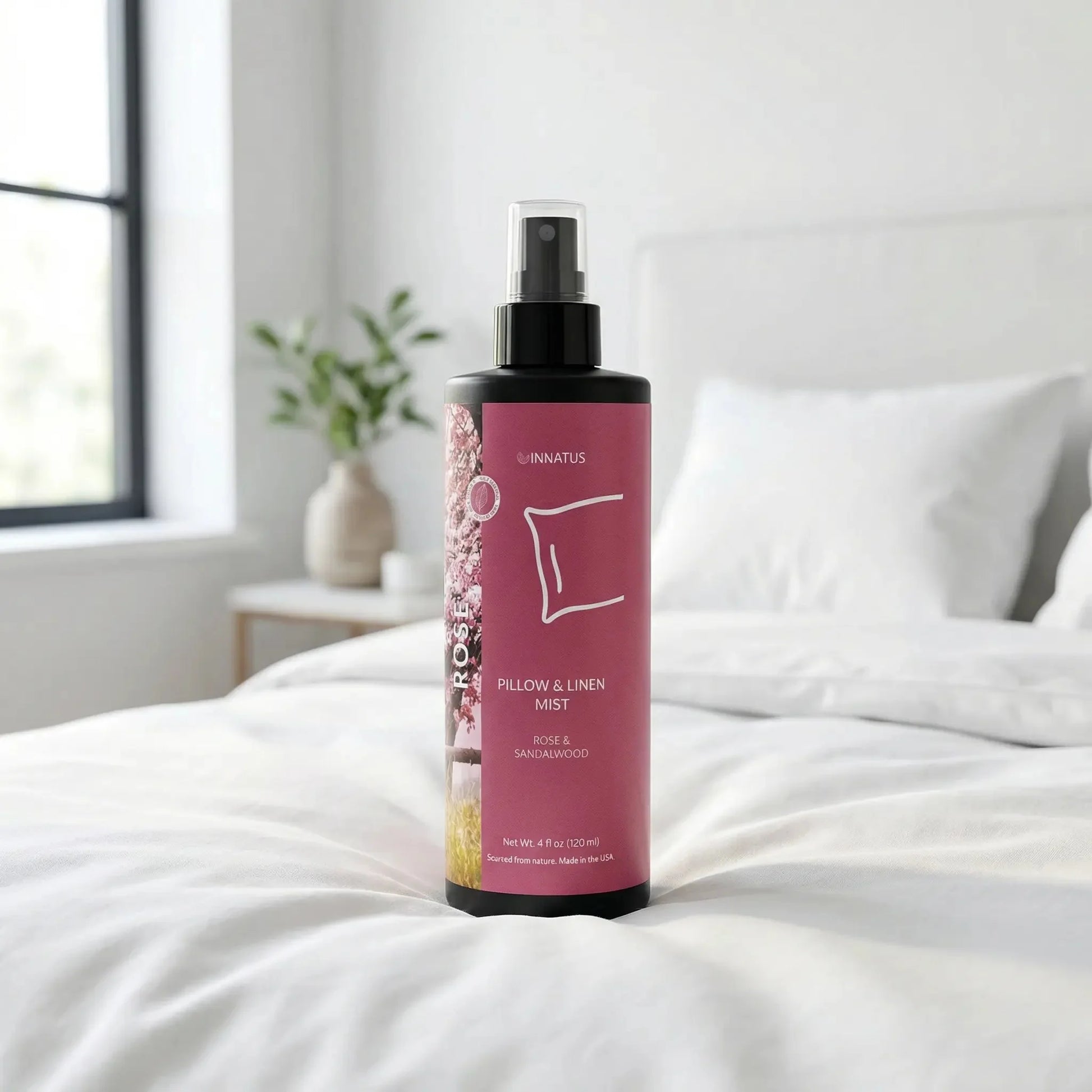 ALL NATURAL ROSE PILLOW & LINEN SPRAY SPRAY