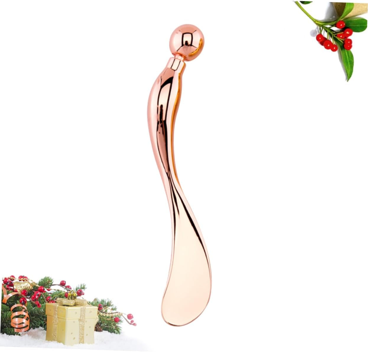 Metal Scoop Eye Spoon for Eye Massage Zinc Alloy Makeup Spoon Skincare Tools Gua Sha Facial Tools