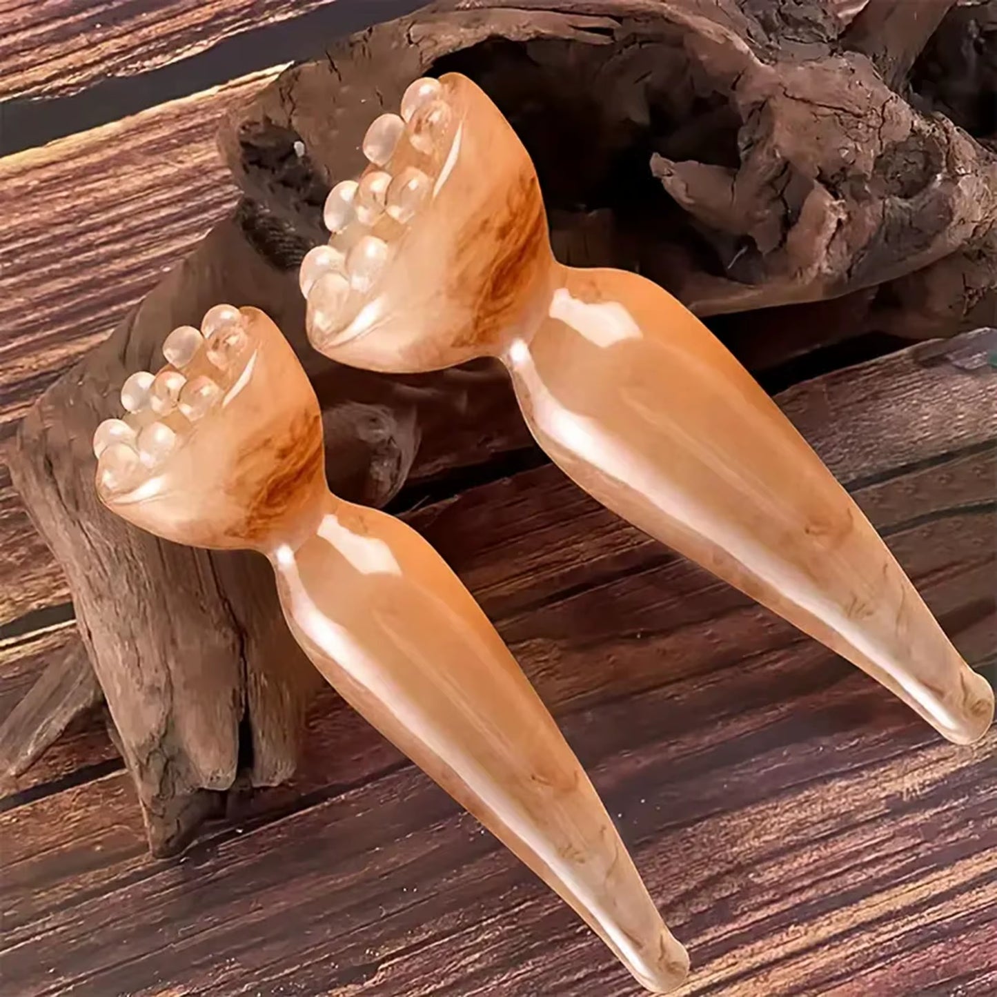 1/7Pcs Resin Face Massage Tools Gua Sha Face Skin Care Massager Sticks Lotus Seedpod Shape Facial Lifting Dark Spots Care Tool