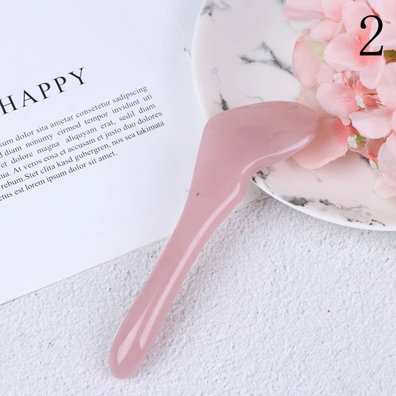 Skin Scraping Resin Gua Sha Massage Board Guasha Plate Face Eye SPA Massager Scrapers Tools for Face Neck Back Body Legs