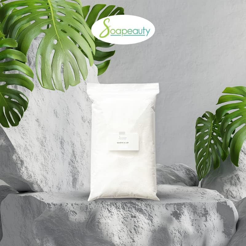Dendritic Salt | Premium Fine Grain Bath and Body Salt for Scrubs, Exfoliants, and Milk Baths | High Absorption for Fragrance Oils and Essential Oils | 5 Lb