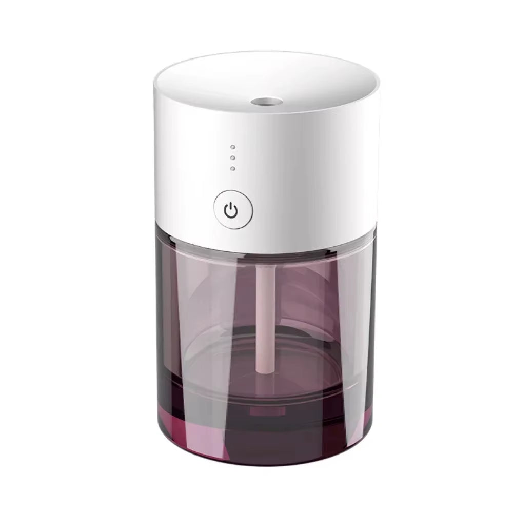 Car Air Freshener USB Rechargeable Essential Oil Diffuser Room Fragrance Diffuser Cool Mist Humidifier Auto Mini Scent Machine