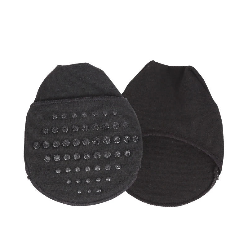 Metatarsal Sleeve Pads Ball of Foot Cushions with Soft Sponge and Silicone Dots Forefoot Cushioning Socks Non Skid Half Socks