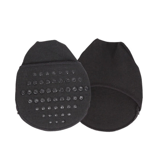 Metatarsal Sleeve Pads Ball of Foot Cushions with Soft Sponge and Silicone Dots Forefoot Cushioning Socks Non Skid Half Socks
