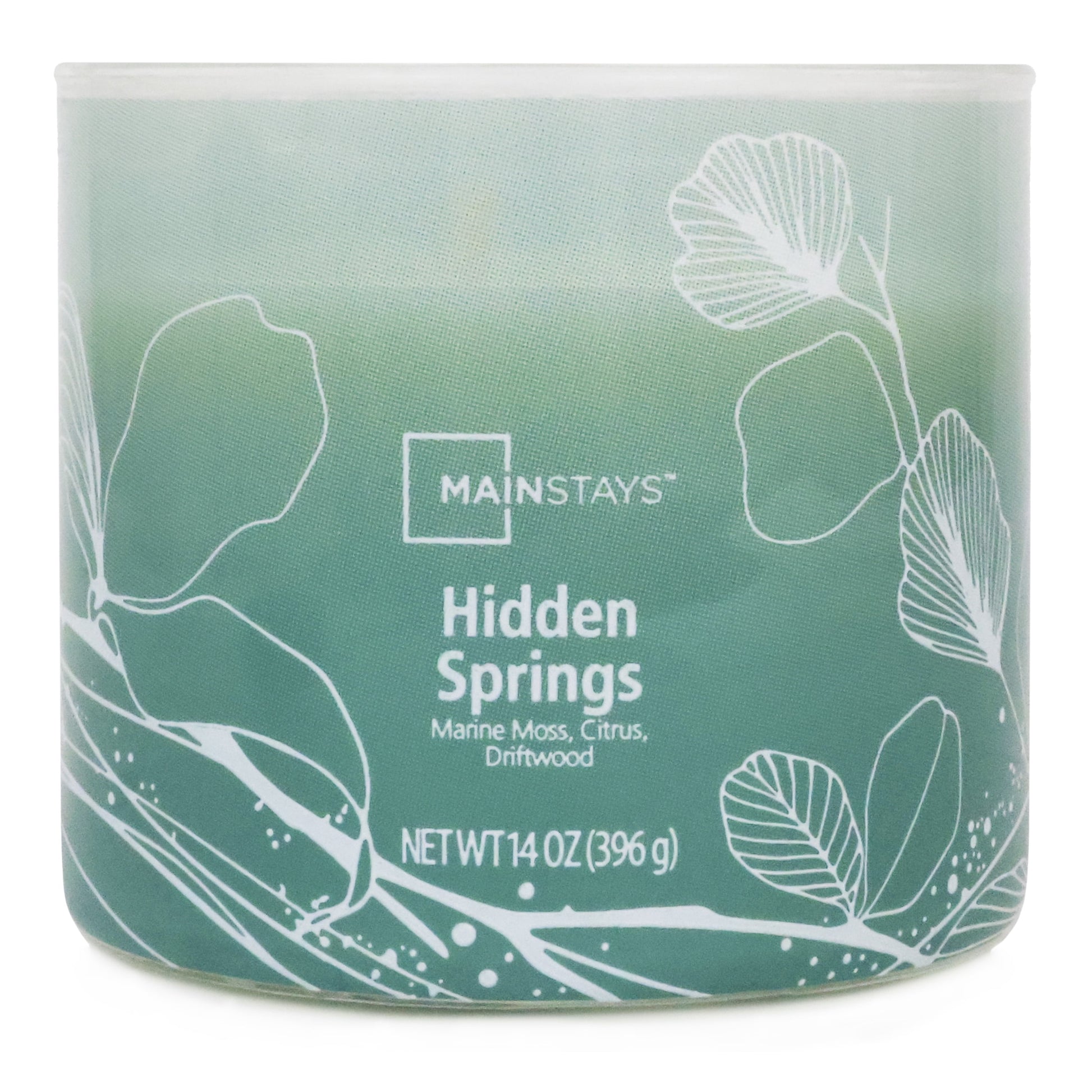 3-Wick Ombre Wrap Hidden Springs Candle, 14-Ounce