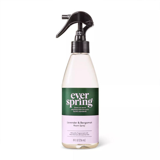 Room Spray - Lavender & Bergamot - 8 Fl Oz - Everspring™