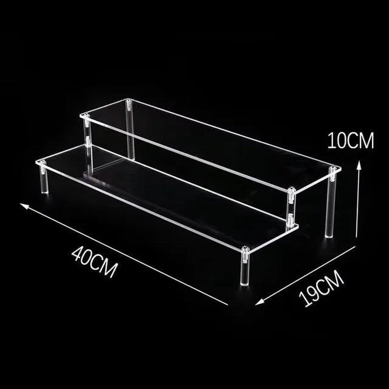 20-50Cm Acrylic Riser Display Riser Shelf for Figures Display Stand Display Cupcake Perfume Organizer Cologne Makeup Collection