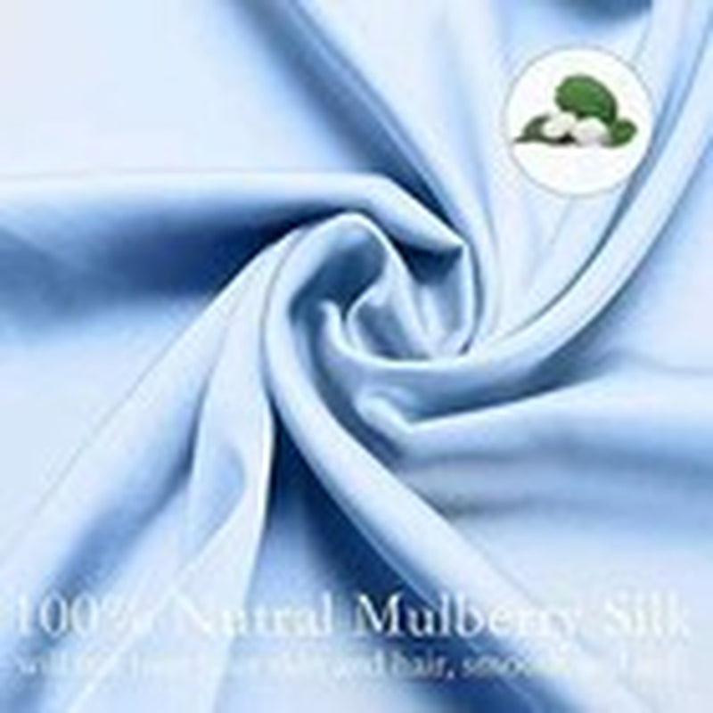 JOGJUE Silk Pillowcase for Hair and Skin 2 Pack 100% Mulberry Silk Bed