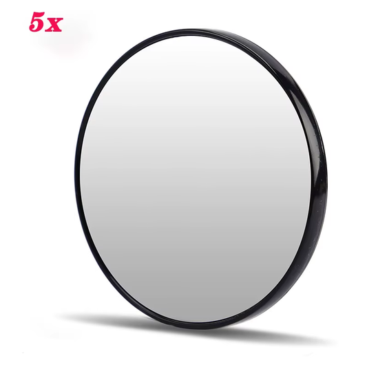 5X/10X/15X Portable Mirror round Magnification Mirror with Suction Cup Blackhead Magnifying Mirror for Bathroom Makeup Mirror