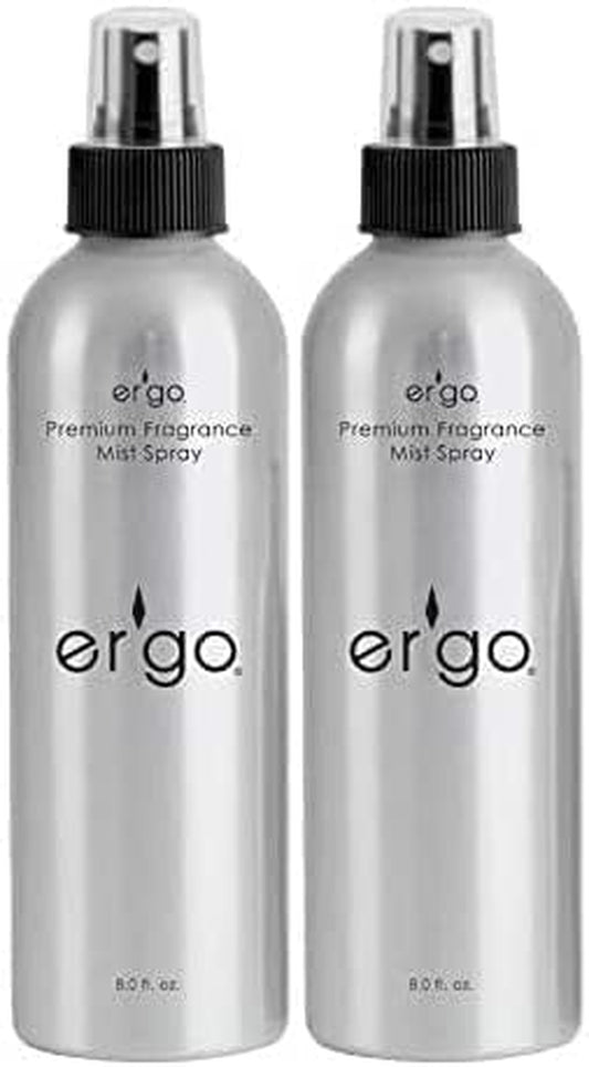 Ergo Modern Premium Air Freshener, Room Spray, Linen Spray, Aromatherapy Spray and Odor Eliminator, Luxury Quality Mist Spray Base (8 Fl. Oz - Pack of 2 - Rosemary)