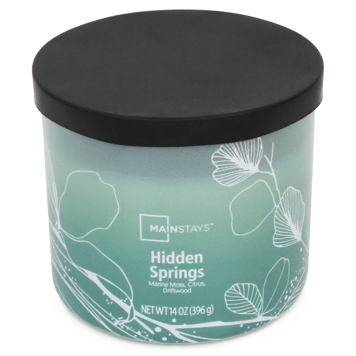 3-Wick Ombre Wrap Hidden Springs Candle, 14-Ounce