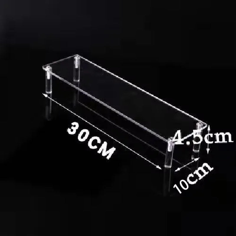 20-50Cm Acrylic Riser Display Riser Shelf for Figures Display Stand Display Cupcake Perfume Organizer Cologne Makeup Collection