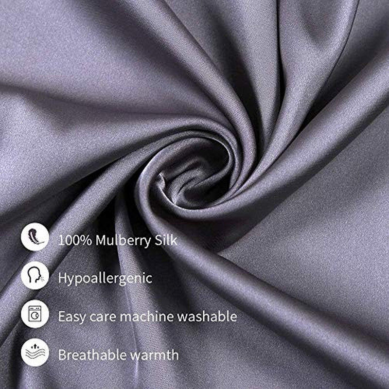 Jocoku 100% Mulberry Silk Pillowcases Set of 2 for Hair and Skin and Super Soft
