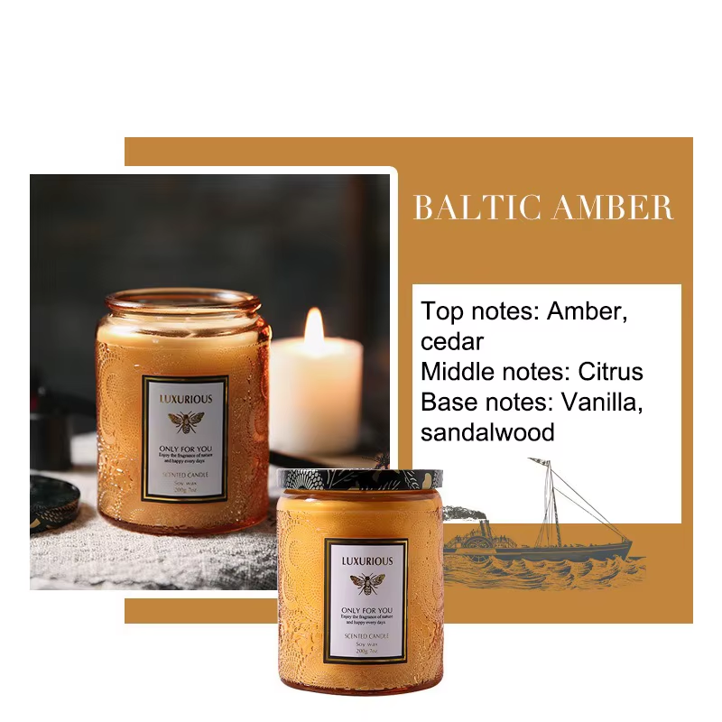 7 OZ Jar Scented Candle, Natural Soy Candle, Serenity Aromatic Candles, Home Decorative Scented Candles Gift for Friends