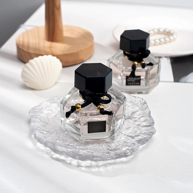 Glass Decorative Trays Dinner Plate Transparent Dinner Dish Table Tray Jewels Display Tray Dessert Cake Plates Table Decor
