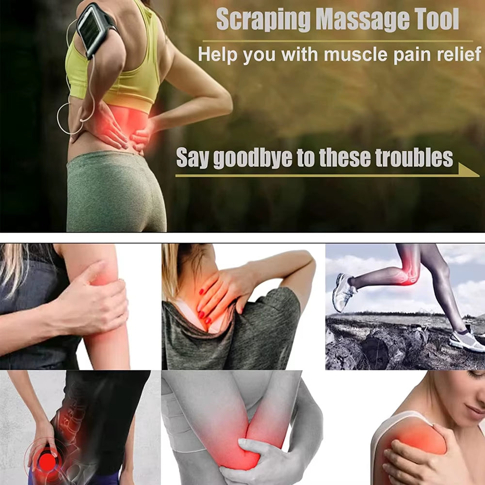 Gua Sha Tools Face Massagers Ceramic Gua Sha Scraper Board for Face Lift Slimmer Skin Tightening Facial SPA Massage Tool