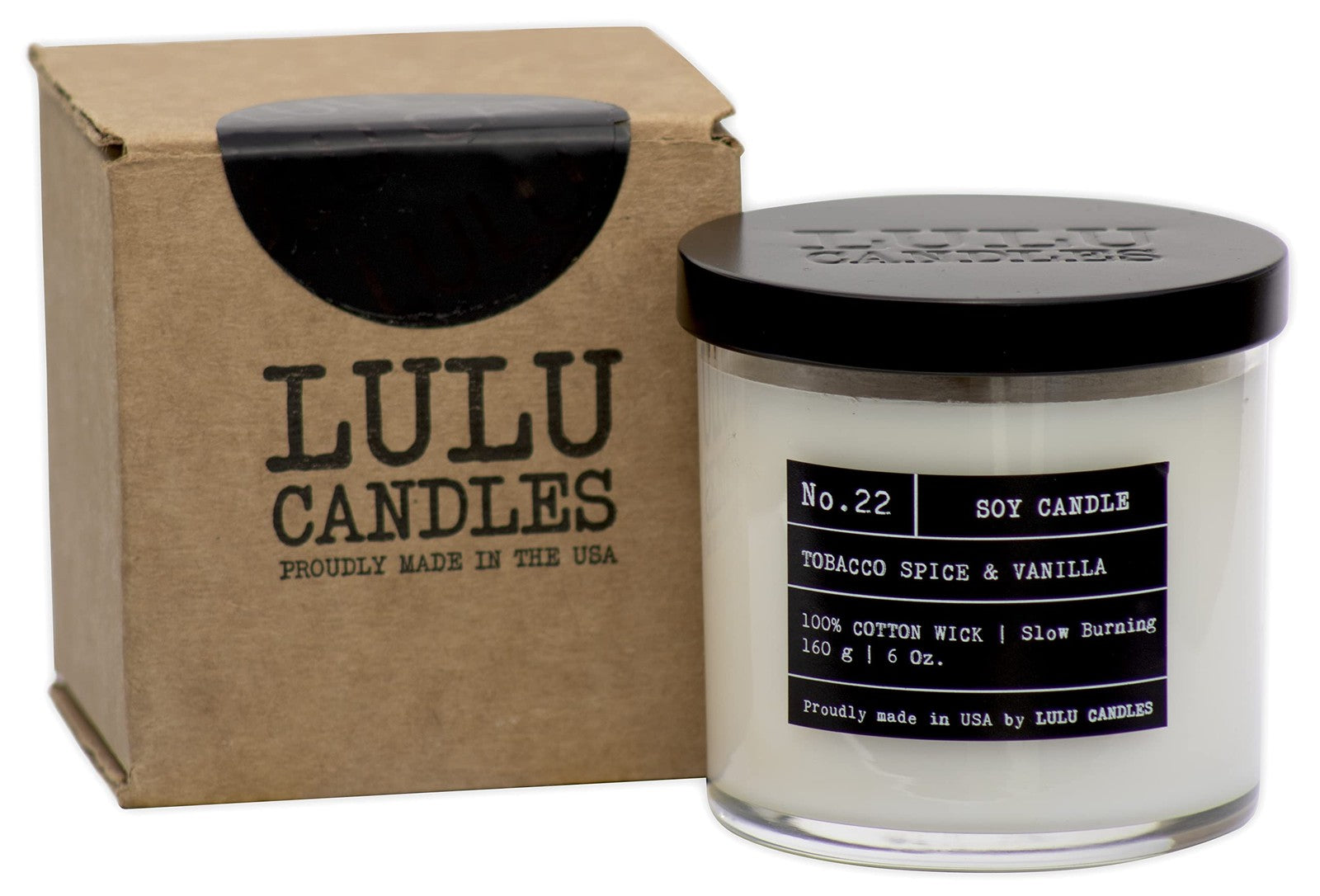 Lulu Candles | Jasmine, Oud & Sandalwood | Luxury Scented Soy Jar Candle | Hand