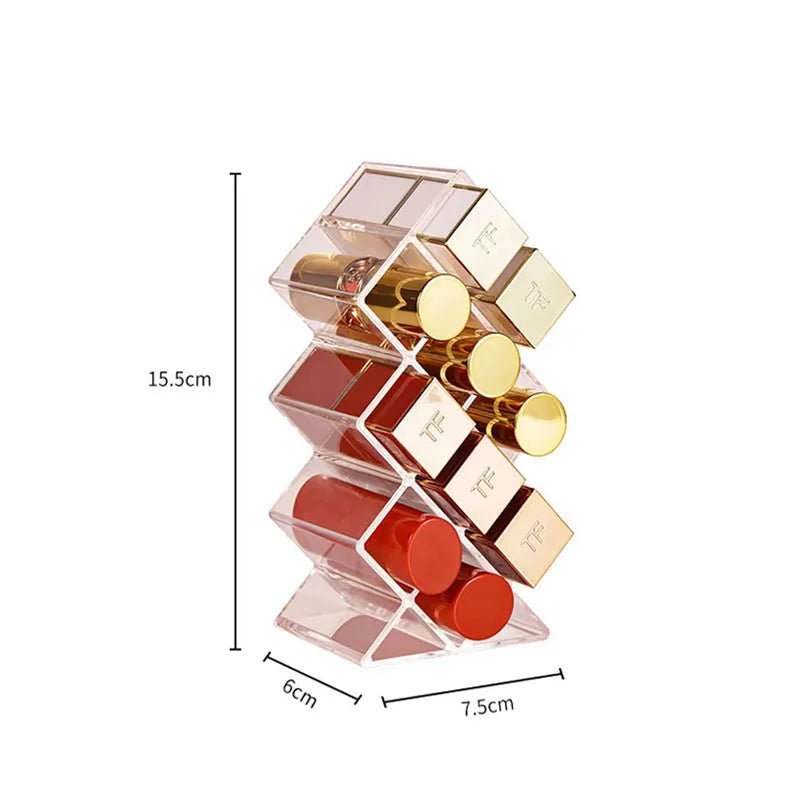 Desktop Perfume Shelf Bathroom Makeup Organizer Perfume Aromatherapy Organizer Skin Care Product Storage Rack Organizer