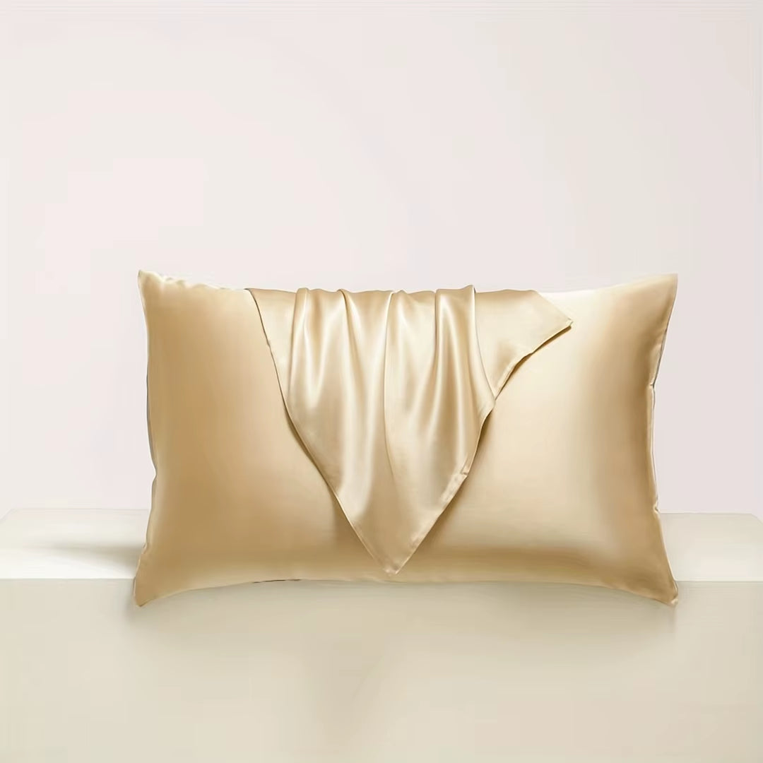 1Pc Boost Beauty Sleep Silky Satin Pillowcases: Cooling, Hair and Skin-Friendly, Easy-Care