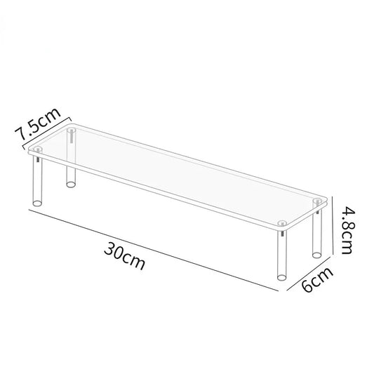 Acrylic Display Stand Ladder Shelf Hand-Made Figure Toy Animation Car Model Blind Box Perfume Storage Model Stand