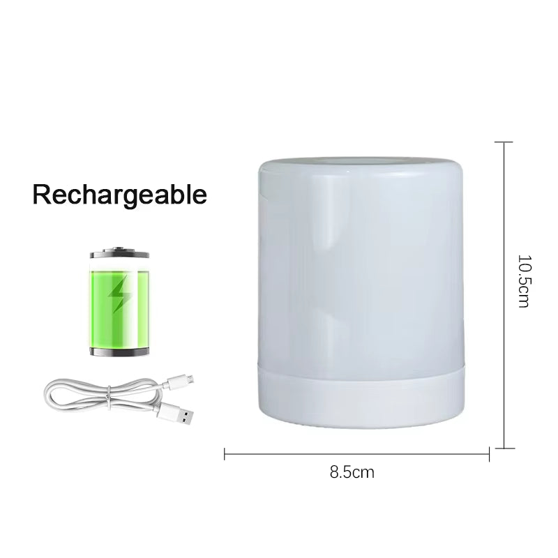 Dimmable Bedside Night Lights Charging Desktop Night Lamps Bedroom Bedside Lighting Decoration Touch Reading Led Table Lamps
