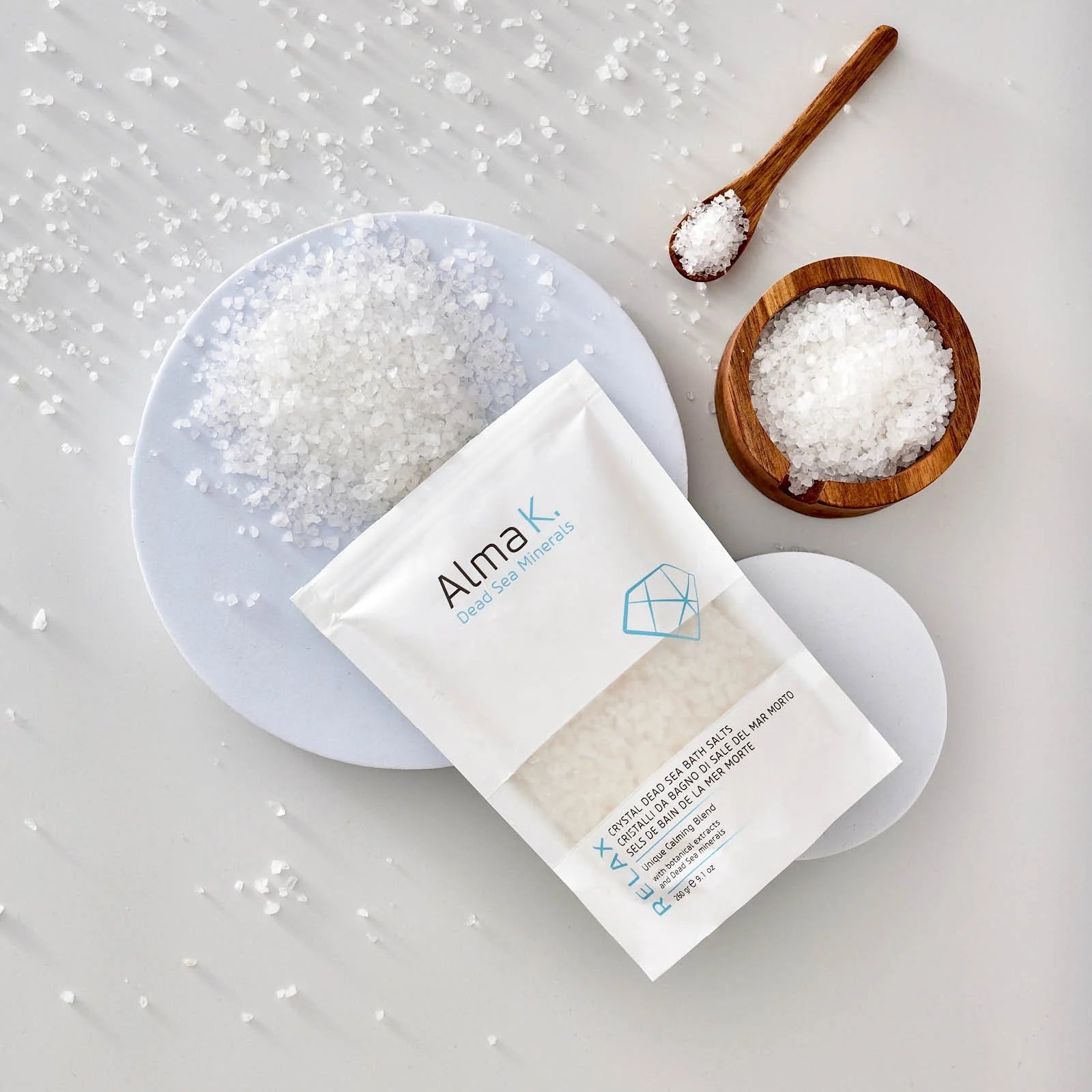 Crystal Dead Sea Bath Salts, Bath Soak, 9.1 Oz