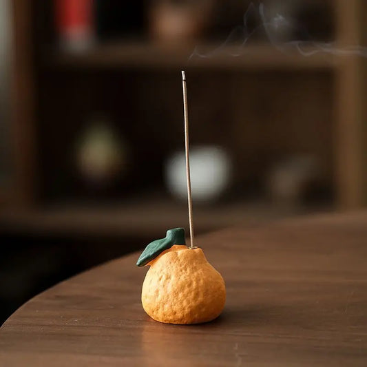 Creative Orange Thread Incense Burner Home Indoor Incense Insertion Incense Holder Incense Insertion Incense Burner