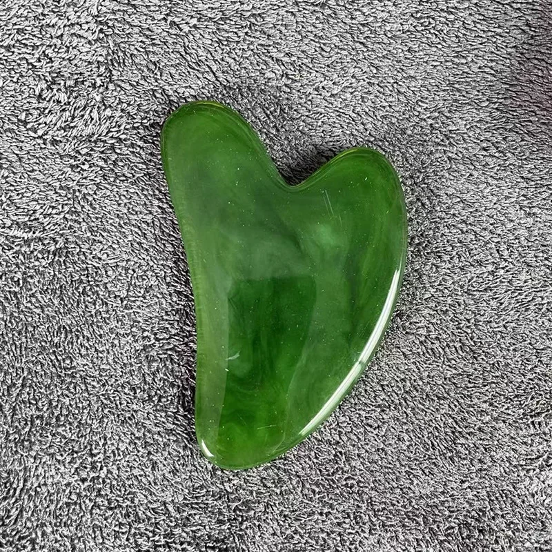 Face Massage Guasha Jade Facial Beauty Scraping Massage Tool Firm Skin Care Face Gua Sha SPA Physical Therapy Beauty Healty Tool