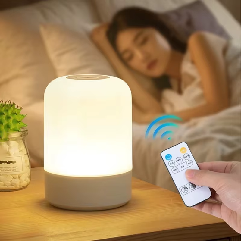 LED Night Light Bedside Dimmable USB Charging Desktop Night Lamps Bedroom Bedside Lighting Decoration Led Reading Light ﻿