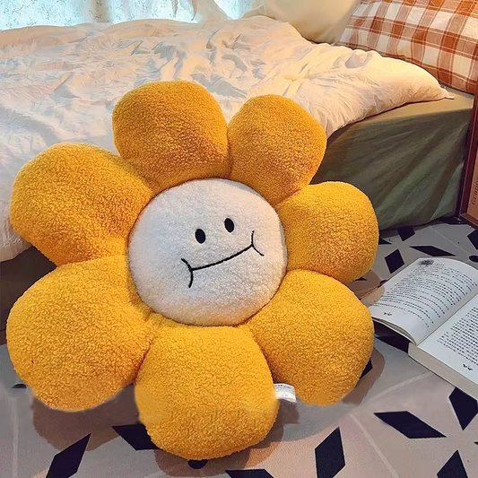 Sitting Cushion Sunflower Decorative Cushion Pillows Sitting Cushions for Sofa Soft Room Decor Office Back Cushion Gift
