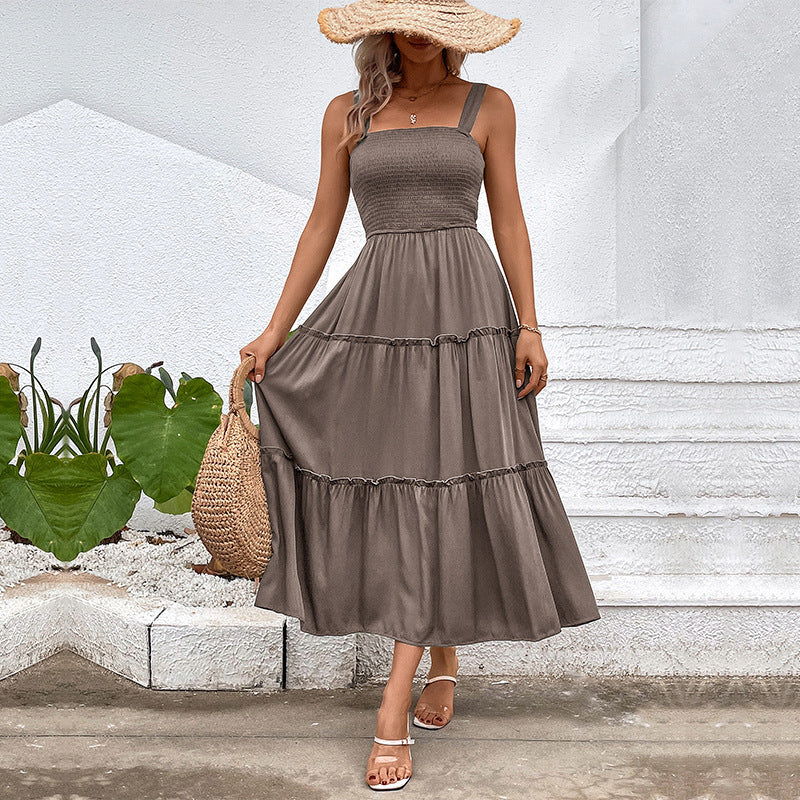 Strapless Sleeveless Dress