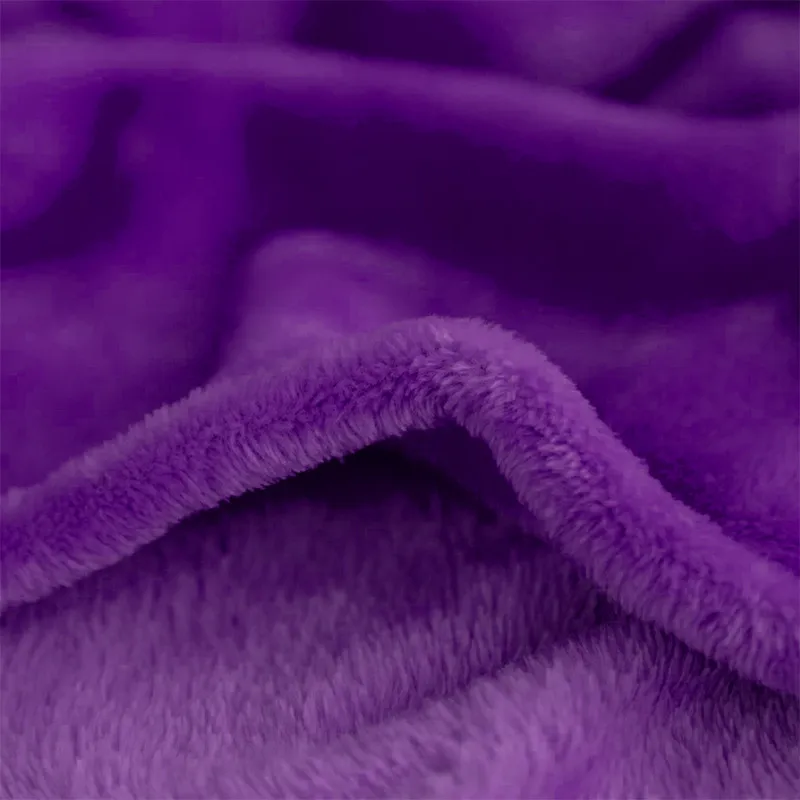 Winter Pure Color Super Warm Soft Blanket Coral Fleece Blanket Sofa Bed Travel Plaid Sheet Blankets and Throws Soft Blanket