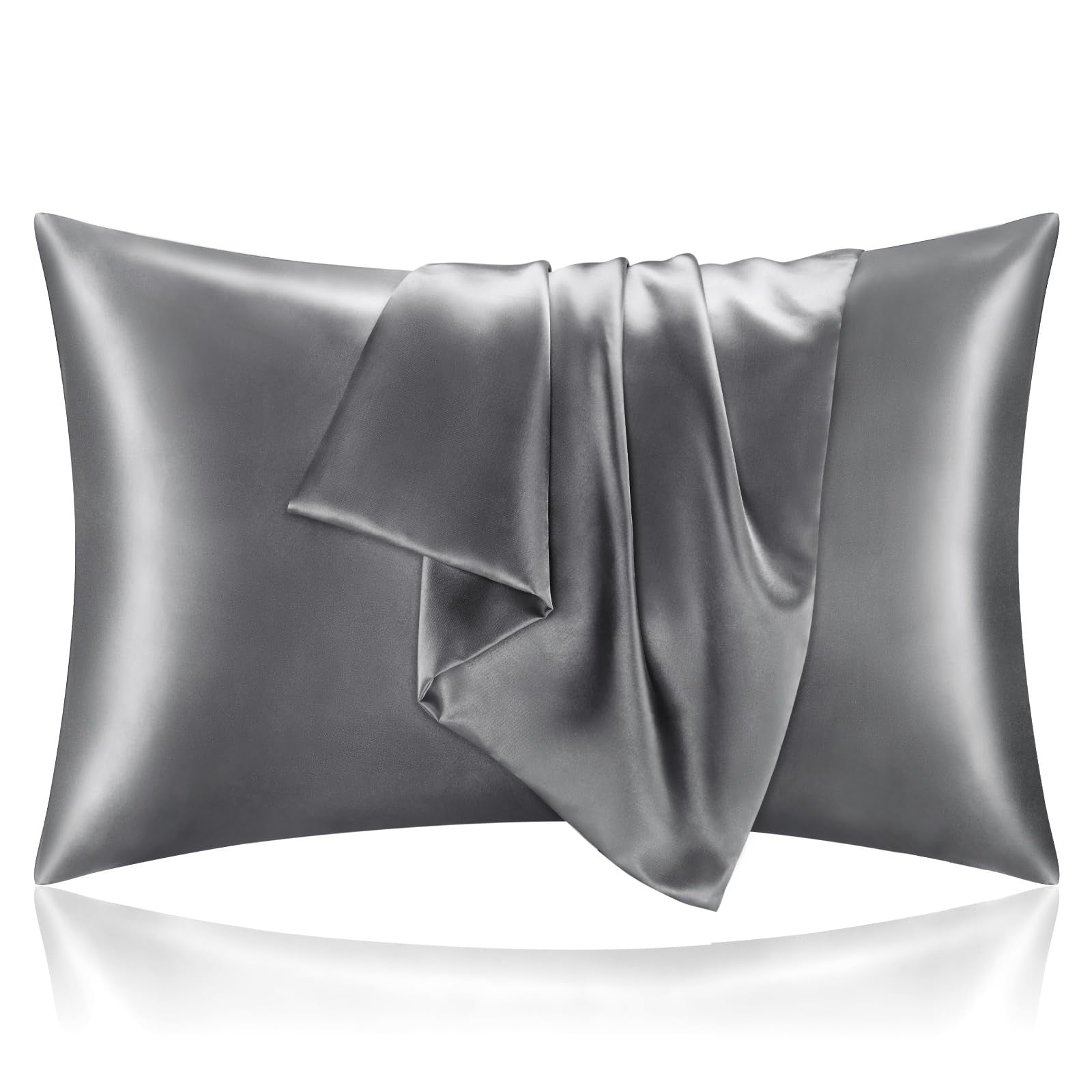 BEDELITE Satin Pillowcase for Hair and Skin, Super Soft and Cooling Similar T...